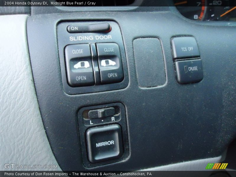 Midnight Blue Pearl / Gray 2004 Honda Odyssey EX