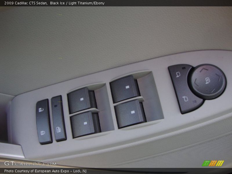 Black Ice / Light Titanium/Ebony 2009 Cadillac CTS Sedan
