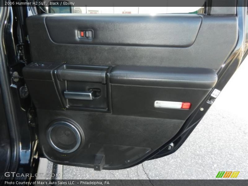 Black / Ebony 2006 Hummer H2 SUT