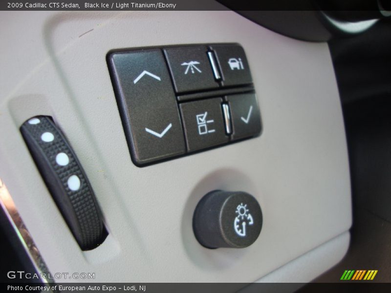 Black Ice / Light Titanium/Ebony 2009 Cadillac CTS Sedan