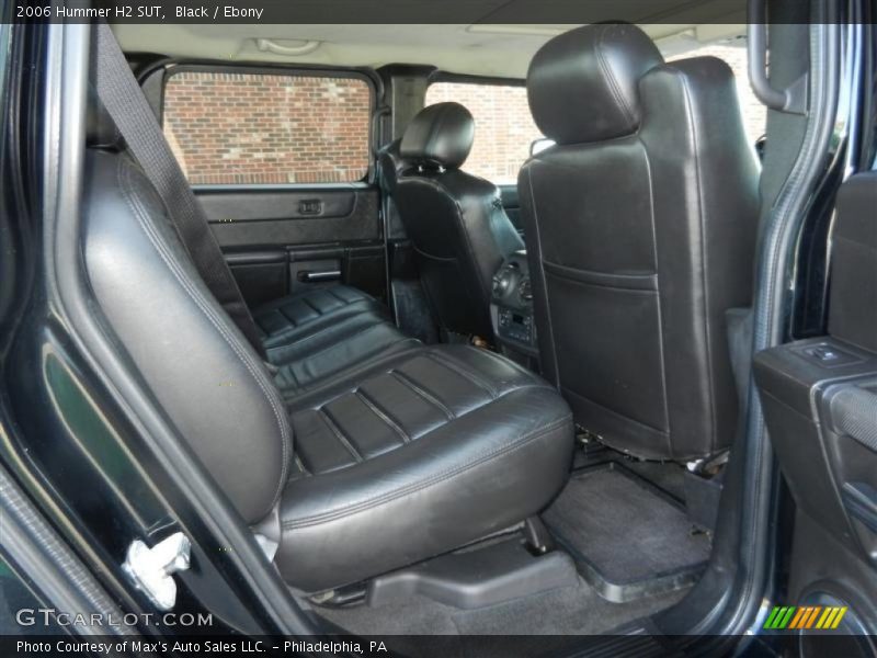 Black / Ebony 2006 Hummer H2 SUT