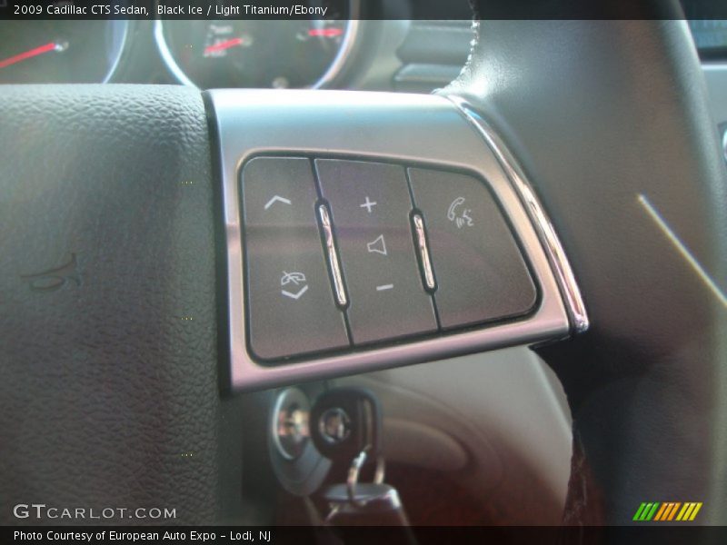 Black Ice / Light Titanium/Ebony 2009 Cadillac CTS Sedan
