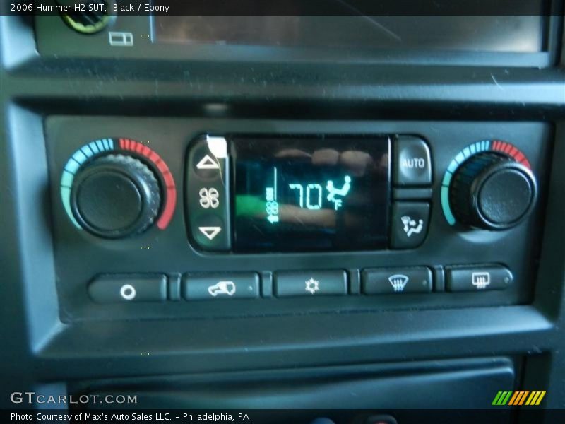 Black / Ebony 2006 Hummer H2 SUT