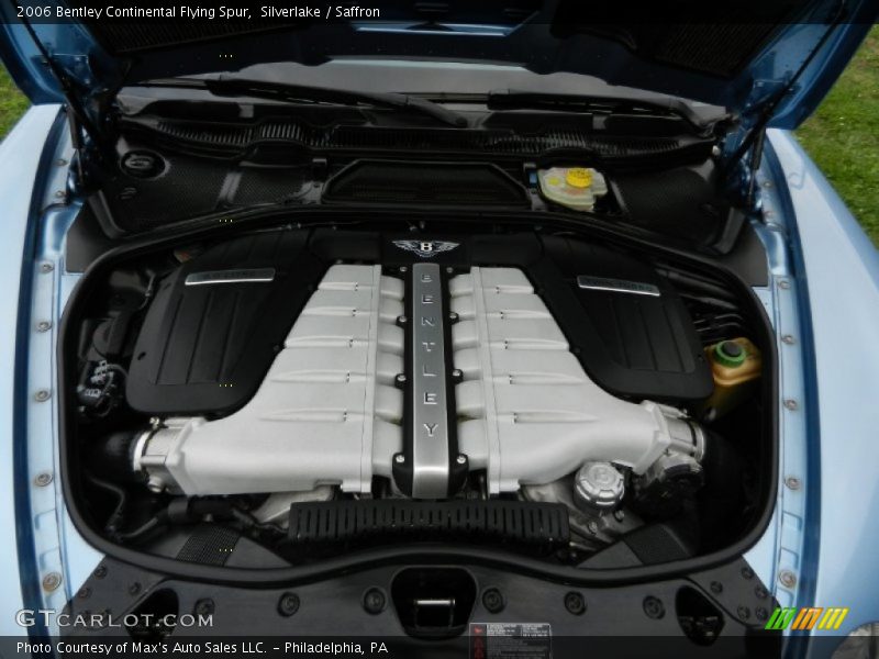 2006 Continental Flying Spur  Engine - 6.0L Twin-Turbocharged DOHC 48V VVT W12