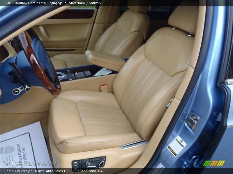  2006 Continental Flying Spur  Saffron Interior