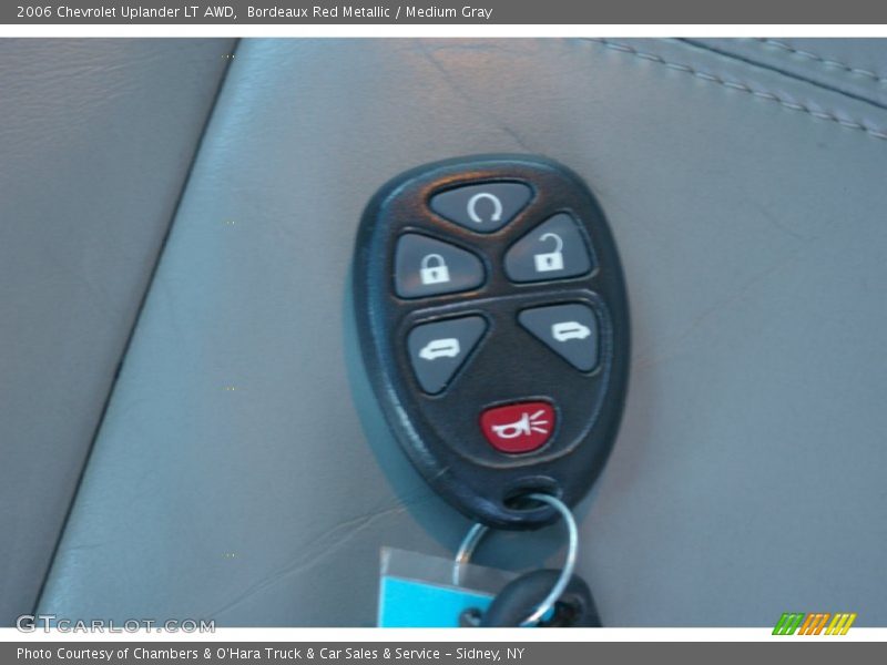 Keys of 2006 Uplander LT AWD