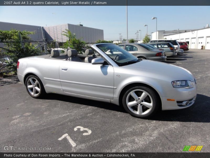  2007 A4 3.2 quattro Cabriolet Light Silver Metallic