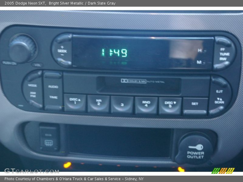 Bright Silver Metallic / Dark Slate Gray 2005 Dodge Neon SXT