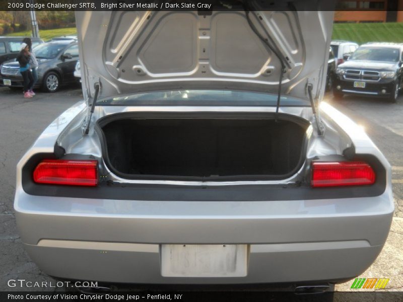 Bright Silver Metallic / Dark Slate Gray 2009 Dodge Challenger SRT8