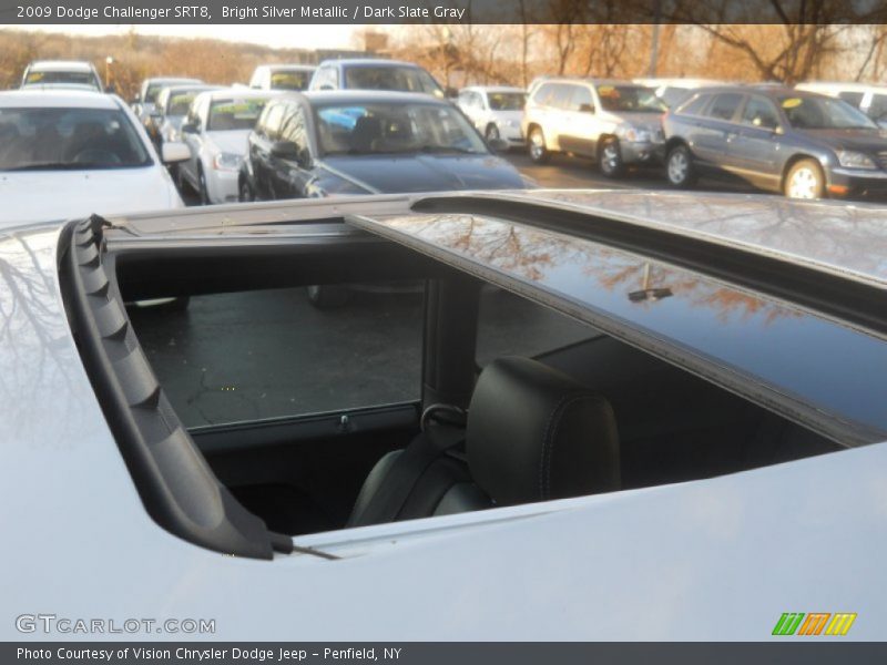 Bright Silver Metallic / Dark Slate Gray 2009 Dodge Challenger SRT8