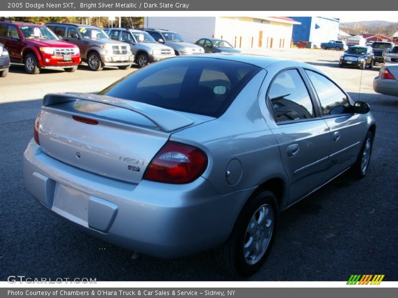 Bright Silver Metallic / Dark Slate Gray 2005 Dodge Neon SXT