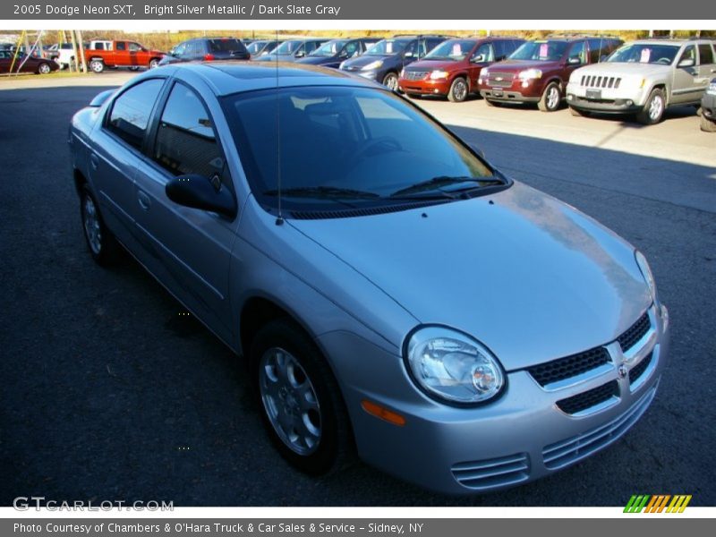 Bright Silver Metallic / Dark Slate Gray 2005 Dodge Neon SXT