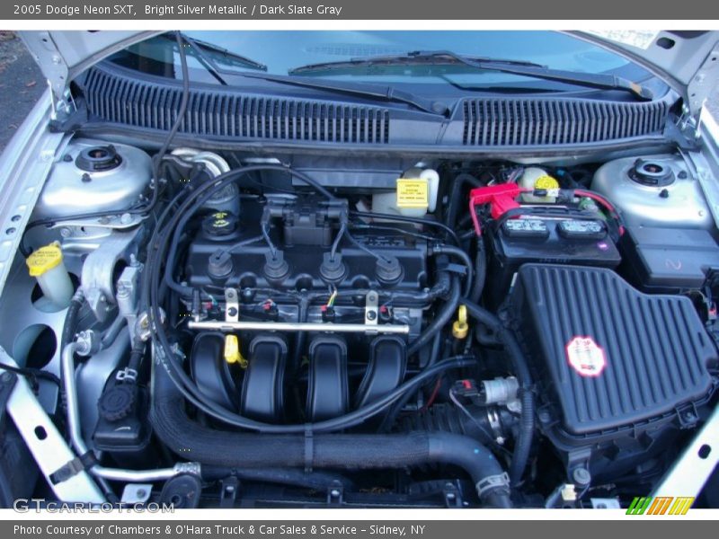 Bright Silver Metallic / Dark Slate Gray 2005 Dodge Neon SXT