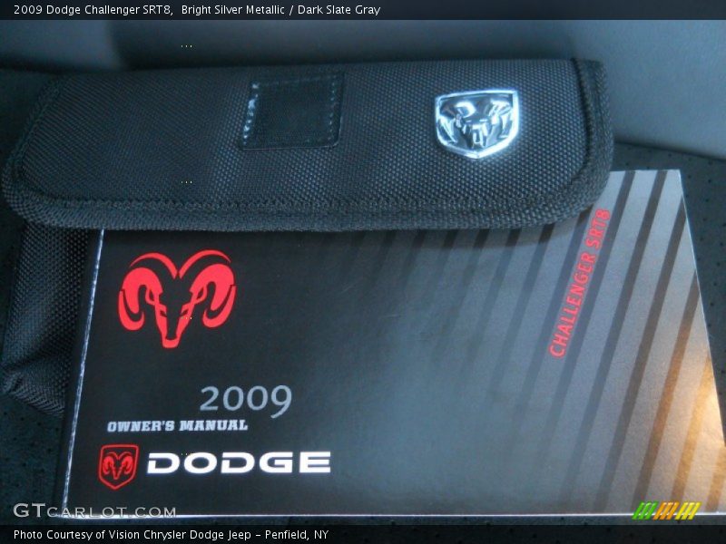 Bright Silver Metallic / Dark Slate Gray 2009 Dodge Challenger SRT8