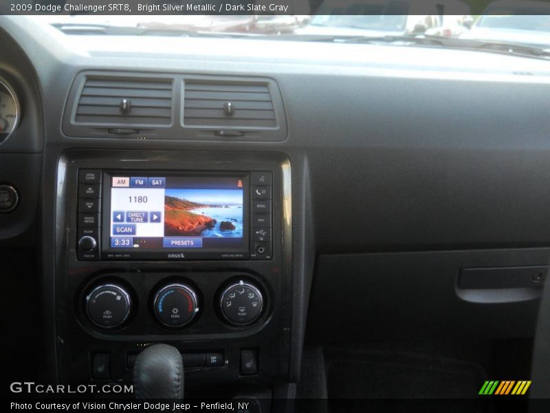 Bright Silver Metallic / Dark Slate Gray 2009 Dodge Challenger SRT8