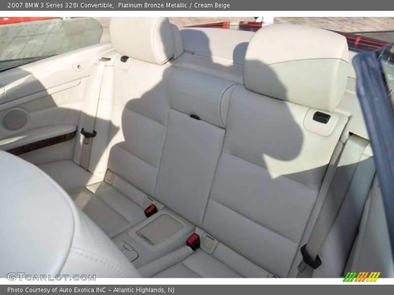 Platinum Bronze Metallic / Cream Beige 2007 BMW 3 Series 328i Convertible