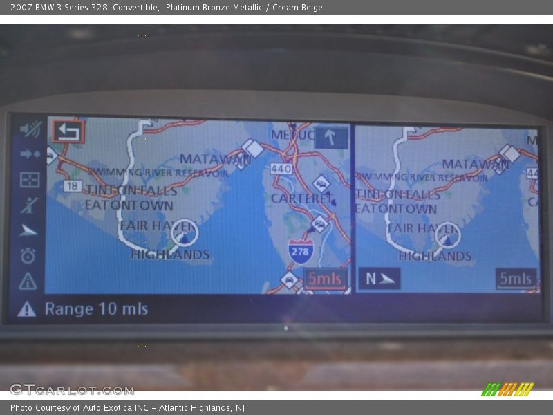 Platinum Bronze Metallic / Cream Beige 2007 BMW 3 Series 328i Convertible