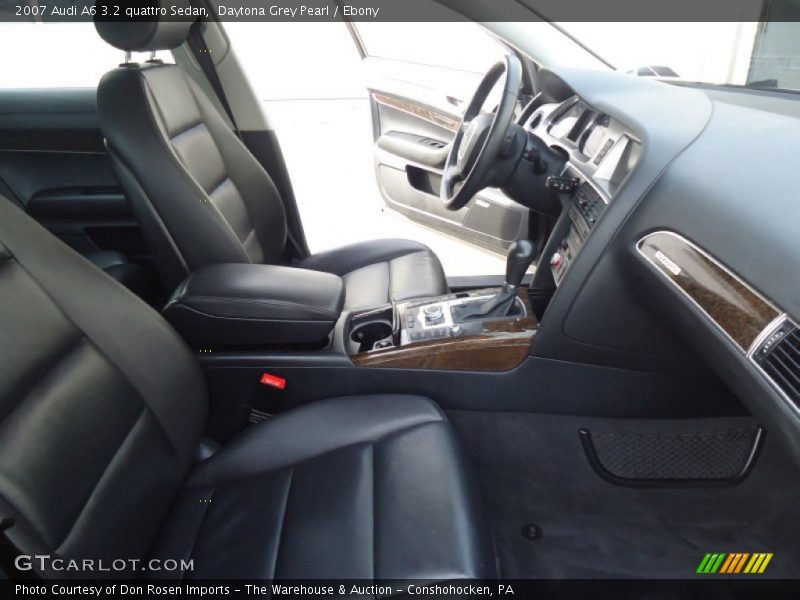 Daytona Grey Pearl / Ebony 2007 Audi A6 3.2 quattro Sedan