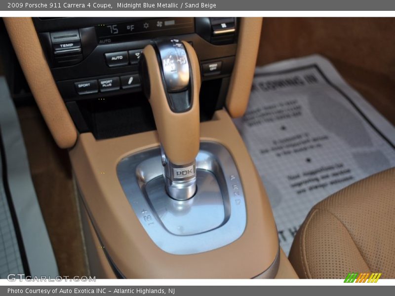  2009 911 Carrera 4 Coupe 7 Speed PDK Dual-Clutch Automatic Shifter