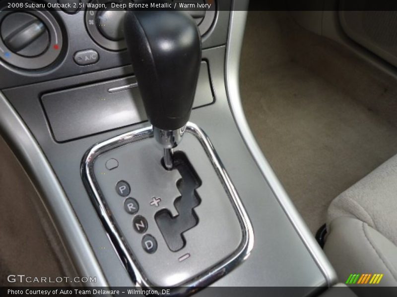 Deep Bronze Metallic / Warm Ivory 2008 Subaru Outback 2.5i Wagon