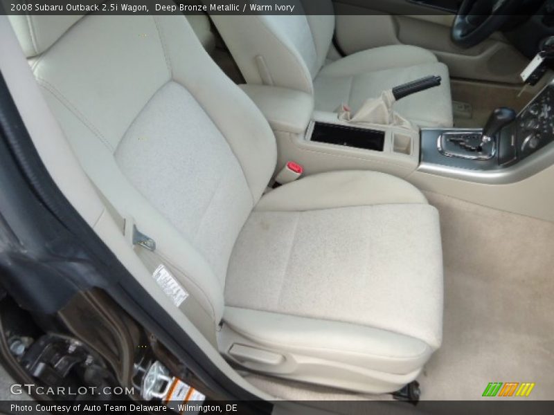 Deep Bronze Metallic / Warm Ivory 2008 Subaru Outback 2.5i Wagon
