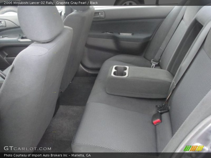 Graphite Gray Pearl / Black 2006 Mitsubishi Lancer OZ Rally