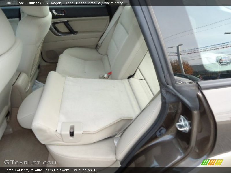 Deep Bronze Metallic / Warm Ivory 2008 Subaru Outback 2.5i Wagon