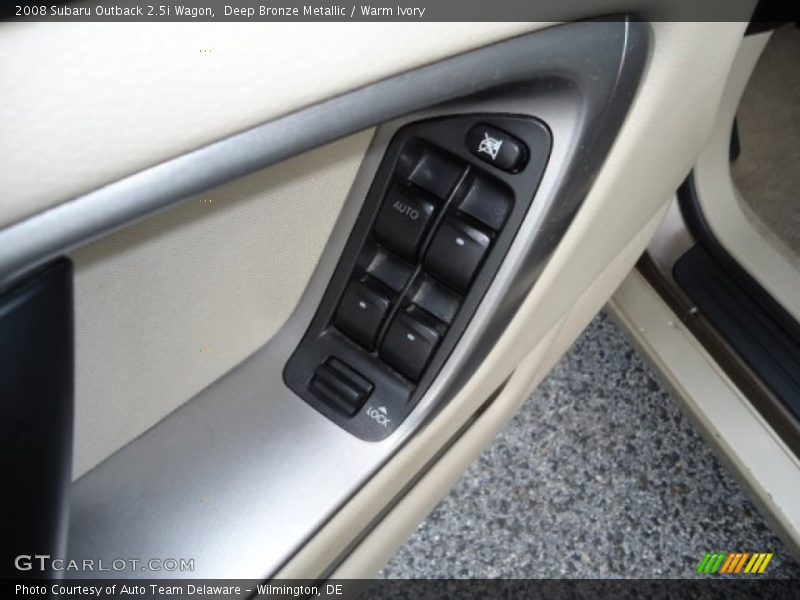 Deep Bronze Metallic / Warm Ivory 2008 Subaru Outback 2.5i Wagon