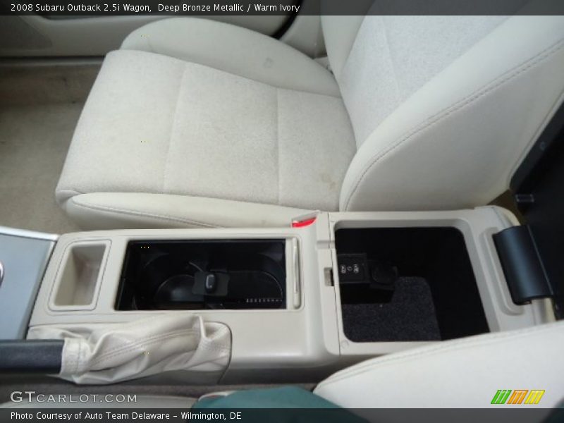 Deep Bronze Metallic / Warm Ivory 2008 Subaru Outback 2.5i Wagon