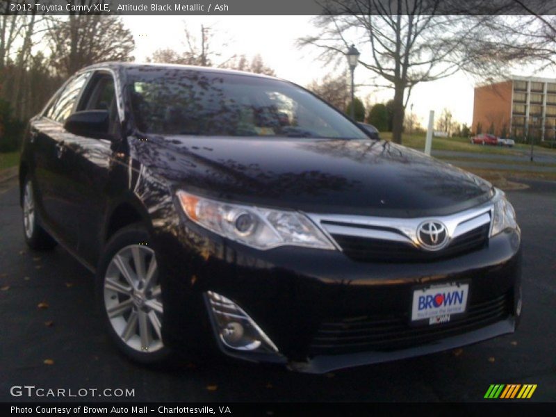 Attitude Black Metallic / Ash 2012 Toyota Camry XLE
