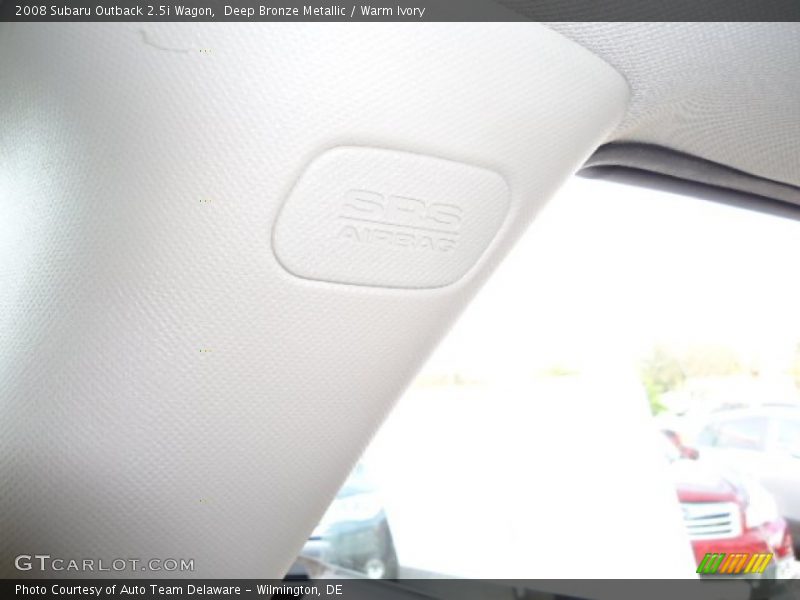 Deep Bronze Metallic / Warm Ivory 2008 Subaru Outback 2.5i Wagon