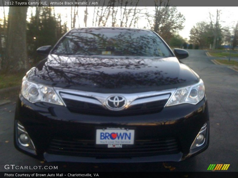 Attitude Black Metallic / Ash 2012 Toyota Camry XLE