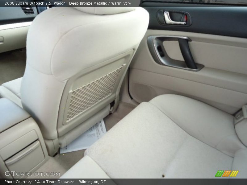 Deep Bronze Metallic / Warm Ivory 2008 Subaru Outback 2.5i Wagon