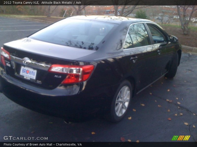 Attitude Black Metallic / Ash 2012 Toyota Camry XLE