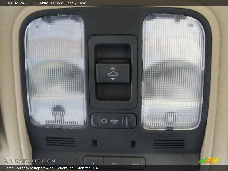 White Diamond Pearl / Camel 2006 Acura TL 3.2