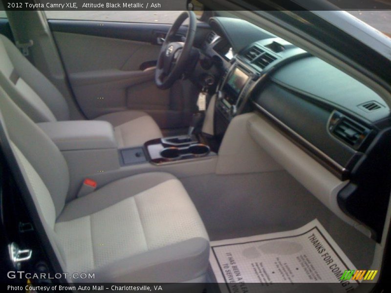 Attitude Black Metallic / Ash 2012 Toyota Camry XLE