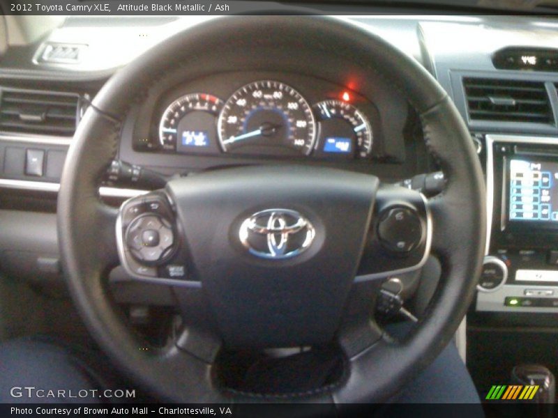 Attitude Black Metallic / Ash 2012 Toyota Camry XLE