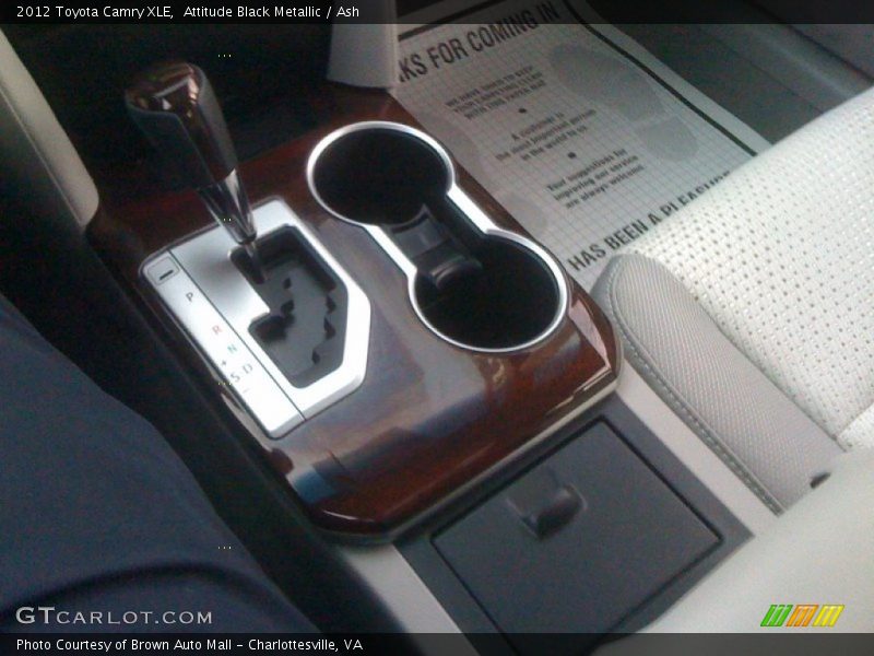 Attitude Black Metallic / Ash 2012 Toyota Camry XLE