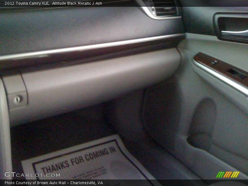 Attitude Black Metallic / Ash 2012 Toyota Camry XLE