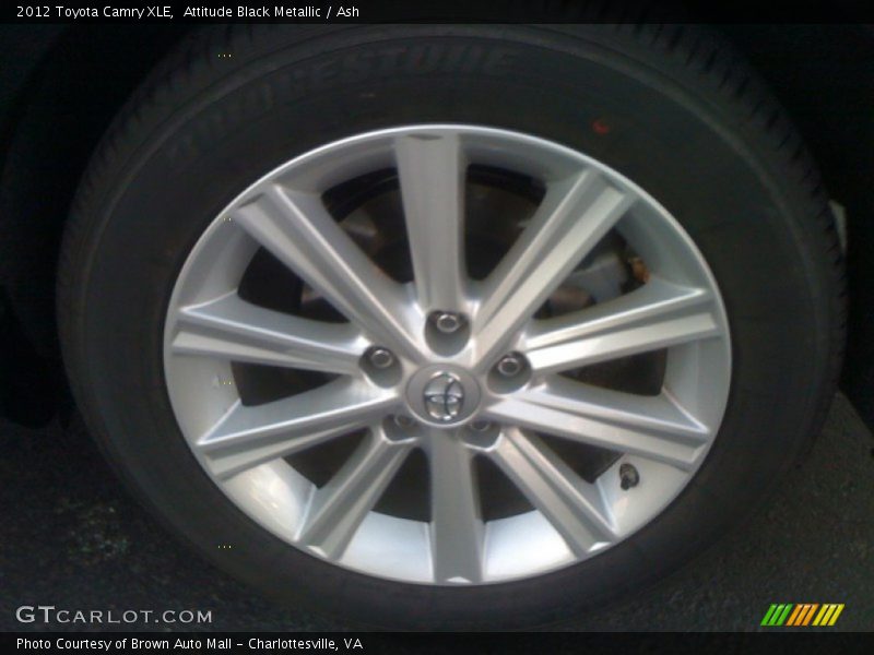 Attitude Black Metallic / Ash 2012 Toyota Camry XLE