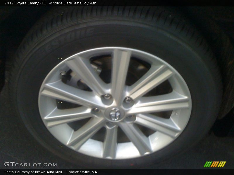 Attitude Black Metallic / Ash 2012 Toyota Camry XLE