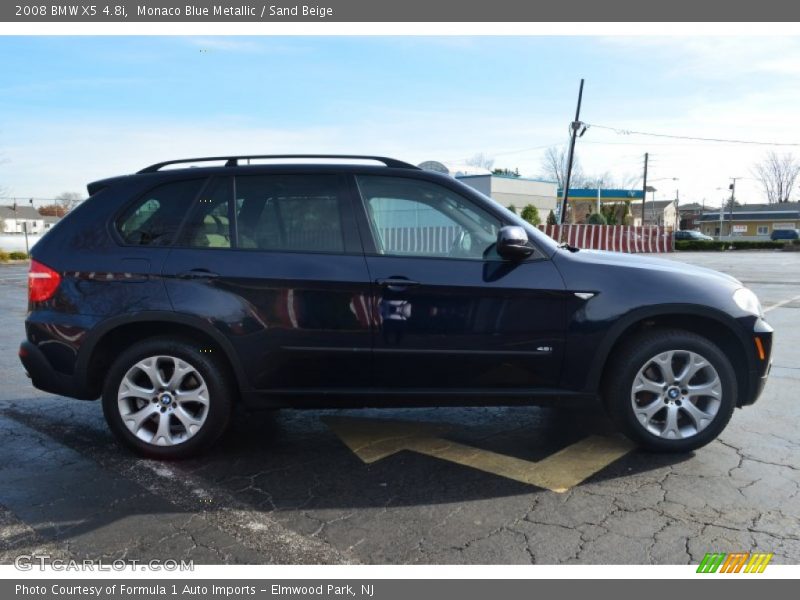 Monaco Blue Metallic / Sand Beige 2008 BMW X5 4.8i