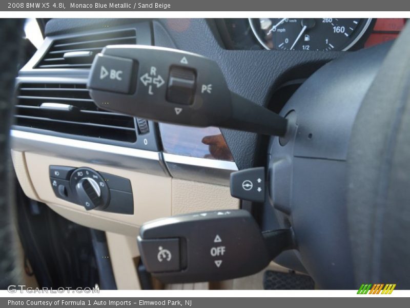 Monaco Blue Metallic / Sand Beige 2008 BMW X5 4.8i