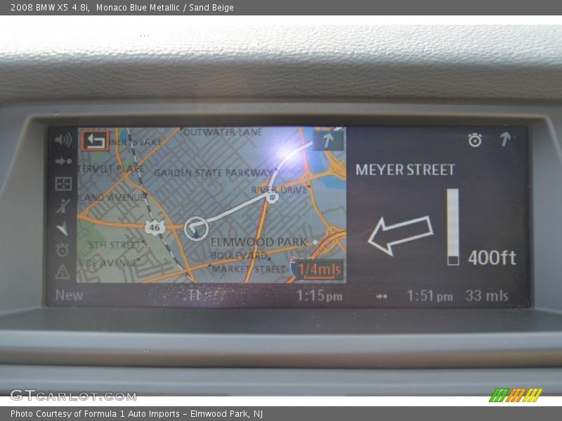 Monaco Blue Metallic / Sand Beige 2008 BMW X5 4.8i