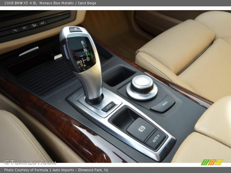 Monaco Blue Metallic / Sand Beige 2008 BMW X5 4.8i
