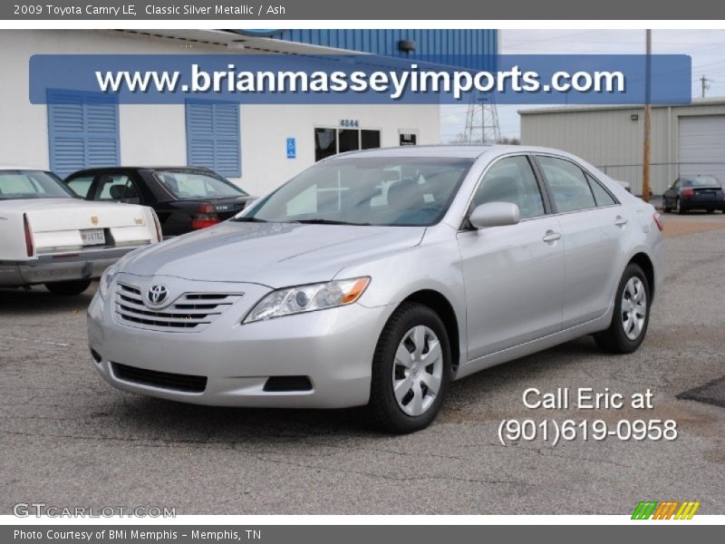 Classic Silver Metallic / Ash 2009 Toyota Camry LE