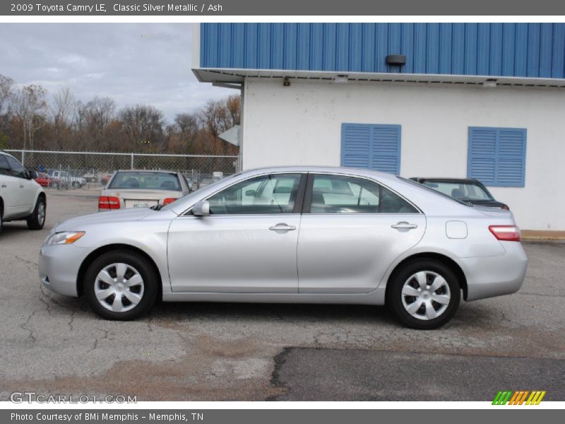 Classic Silver Metallic / Ash 2009 Toyota Camry LE