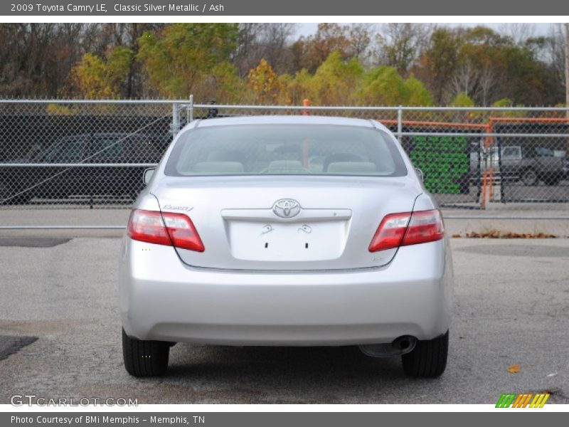 Classic Silver Metallic / Ash 2009 Toyota Camry LE