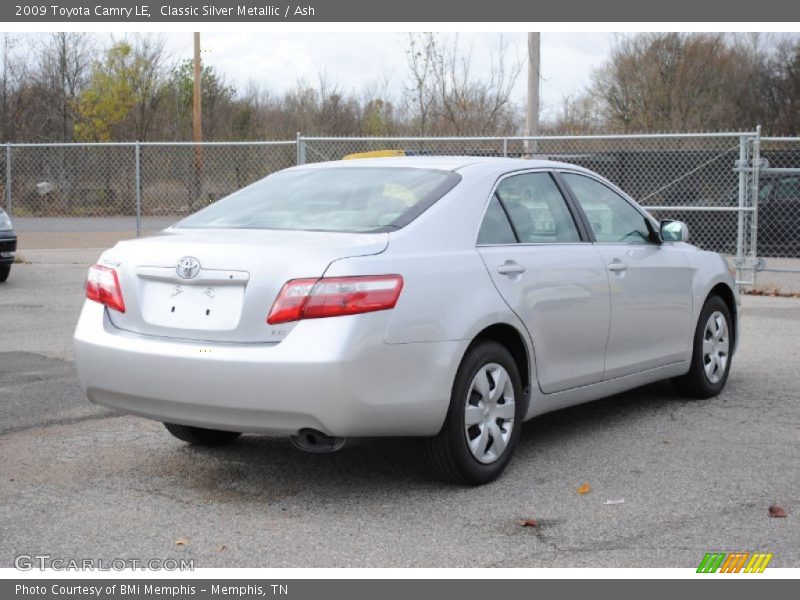 Classic Silver Metallic / Ash 2009 Toyota Camry LE
