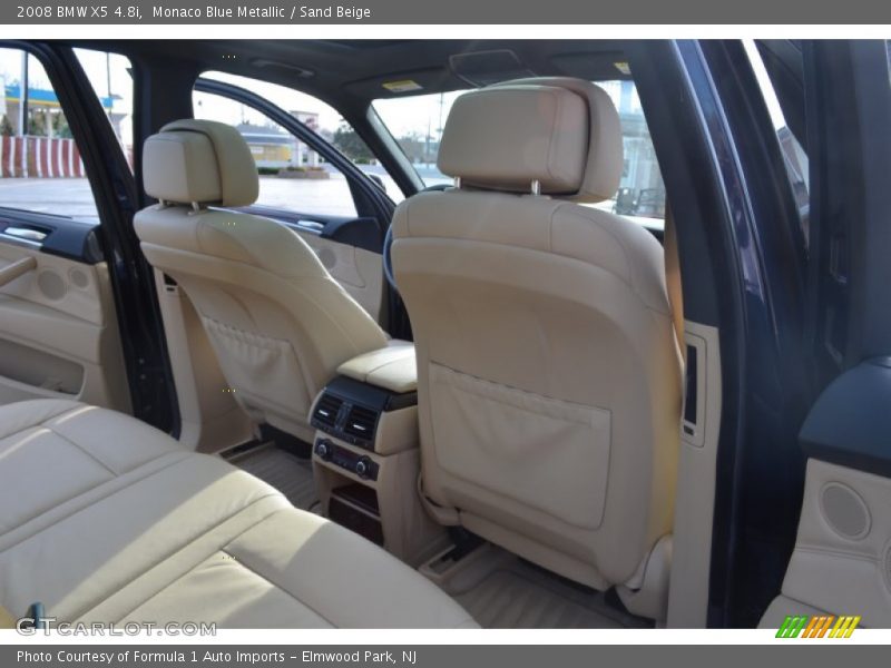 Monaco Blue Metallic / Sand Beige 2008 BMW X5 4.8i